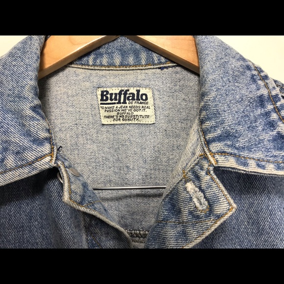 Vintage 80’s Denim Vest Women’s by Buffalo - Picture 5 of 9